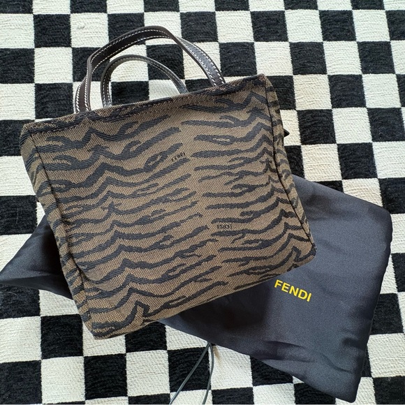 Fendi Handbags - Fendi Portatutto Tigre Mini Bag